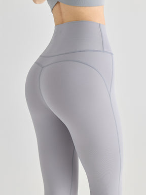 Yomoment LYCRA®素材 ハイウエストレギンス 高伸縮 快適フィット ヒップアップ 美脚