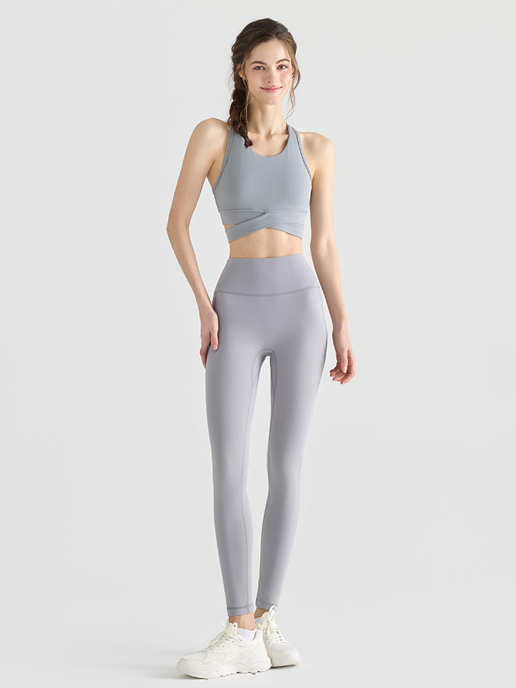Yomoment LYCRA®素材 ハイウエストレギンス 高伸縮 快適フィット ヒップアップ 美脚