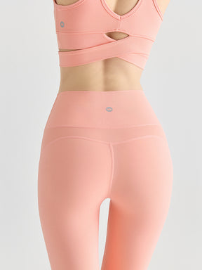 Yomoment LYCRA®素材 ハイウエストレギンス 高伸縮 快適フィット ヒップアップ 美脚