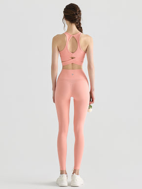 Yomoment LYCRA®素材 ハイウエストレギンス 高伸縮 快適フィット ヒップアップ 美脚