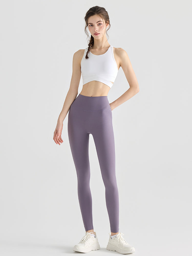 Yomoment LYCRA® スポーツブラ 背中開き ハイサポート 防振 ランニング ジム