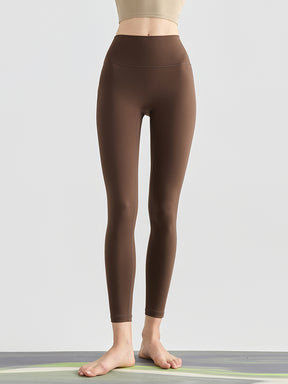 Yomoment LYCRA®素材 ハイウエストレギンス 高伸縮 快適フィット ヒップアップ 美脚