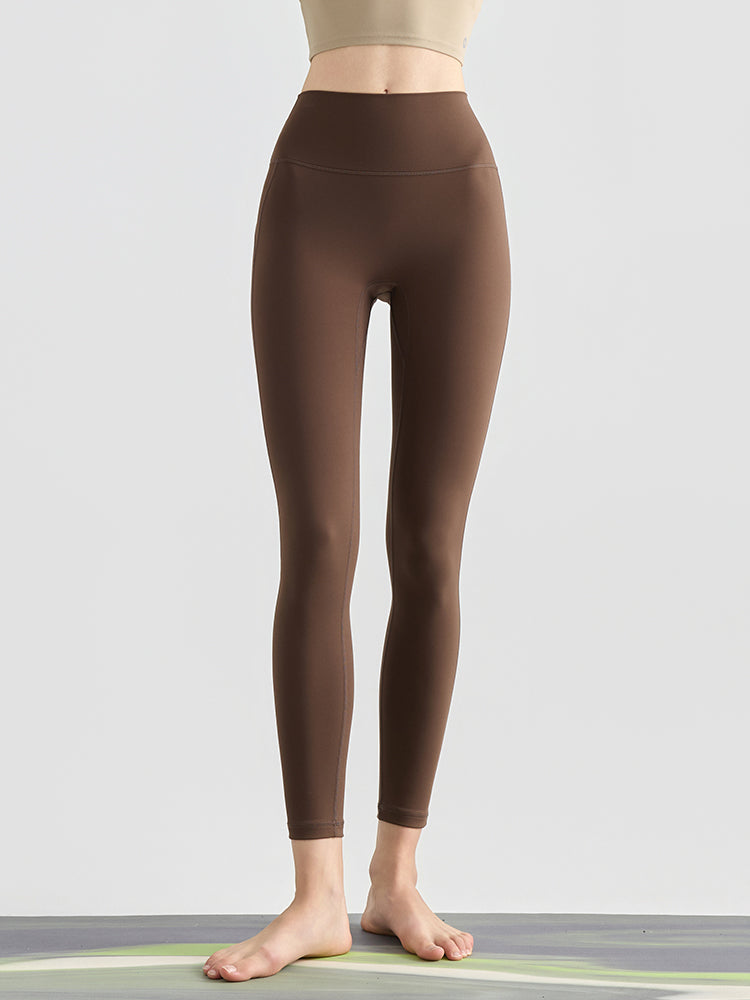 Yomoment LYCRA®素材 ハイウエストレギンス 高伸縮 快適フィット ヒップアップ 美脚