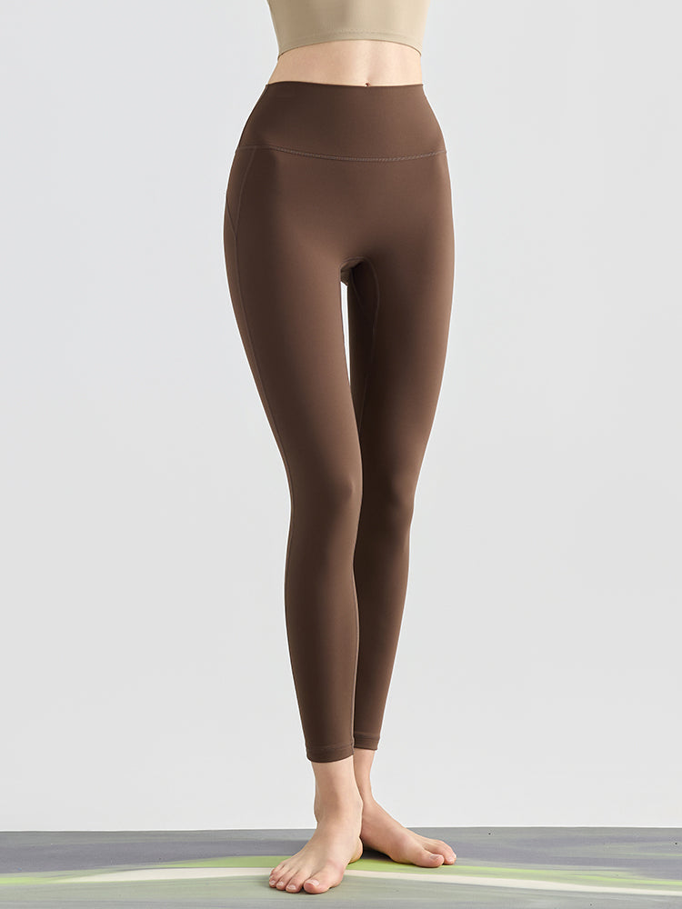 Yomoment LYCRA®素材 ハイウエストレギンス 高伸縮 快適フィット ヒップアップ 美脚