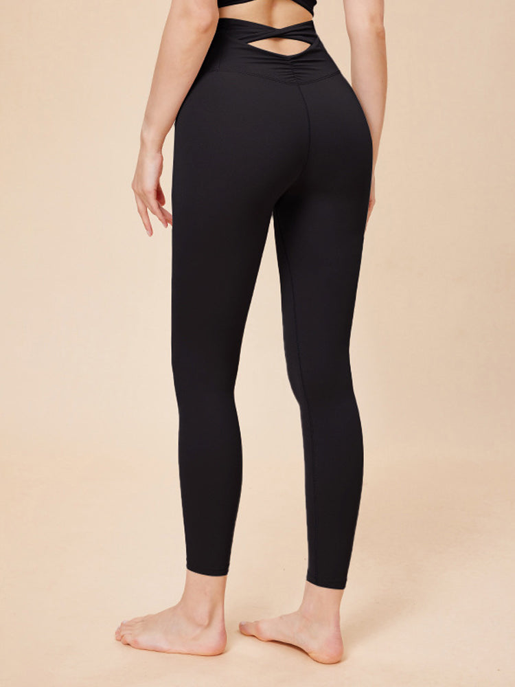 Yomoment バックスタイル レギンス UVカット 美尻 美脚 UVカット ストレッチ 紫外線対策 上品