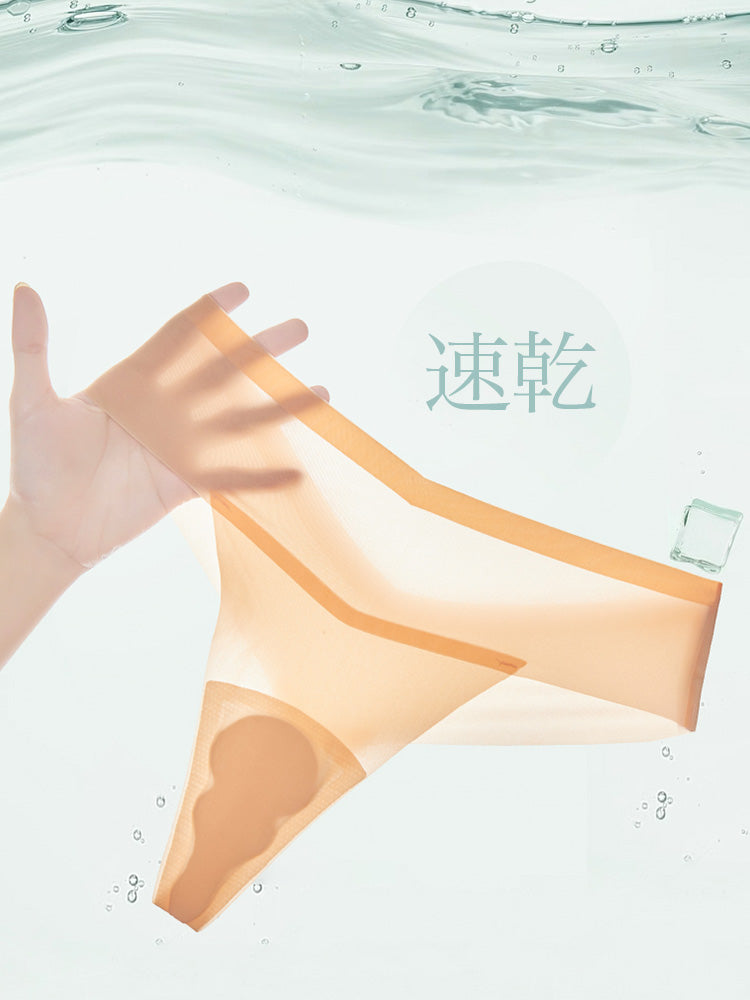 Yomoment 超薄手 ヨガタンガ Tバック 夏向け 極薄 ムレにくい 超軽量 無縫製