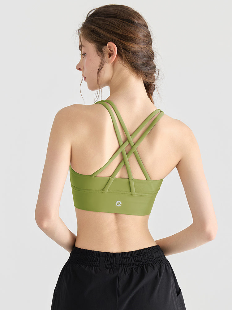 スポーツブラ バックダブルクロス 背中見せ