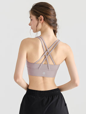 スポーツブラ バックダブルクロス 背中見せ