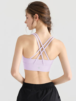 スポーツブラ バックダブルクロス 背中見せ
