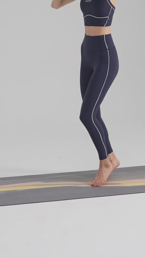 ピーチタッチ加工 ヒップアップ ハイウエスト美脚 ヨガレギンス