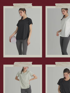 メッシュ切り替え 半袖