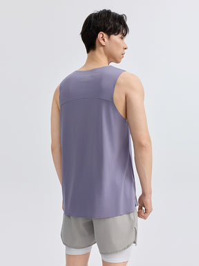 Yomoment メンズ 7A抗菌 吸湿速乾 ノースリーブ タンクトップ ジム 筋トレ ランニング フィットネス スポーツウェア