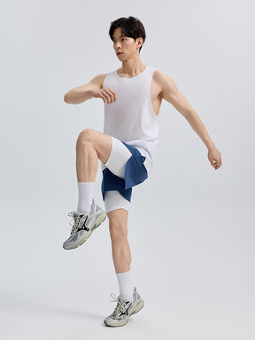 Yomoment メンズ 7A抗菌 吸湿速乾 ノースリーブ タンクトップ ジム 筋トレ ランニング フィットネス スポーツウェア