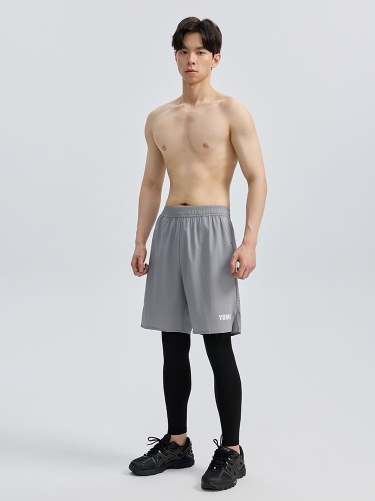 Yomoment スポーツタイツ メンズ レギンス トレーニング用 吸汗速乾 ランニング ジム 筋トレ