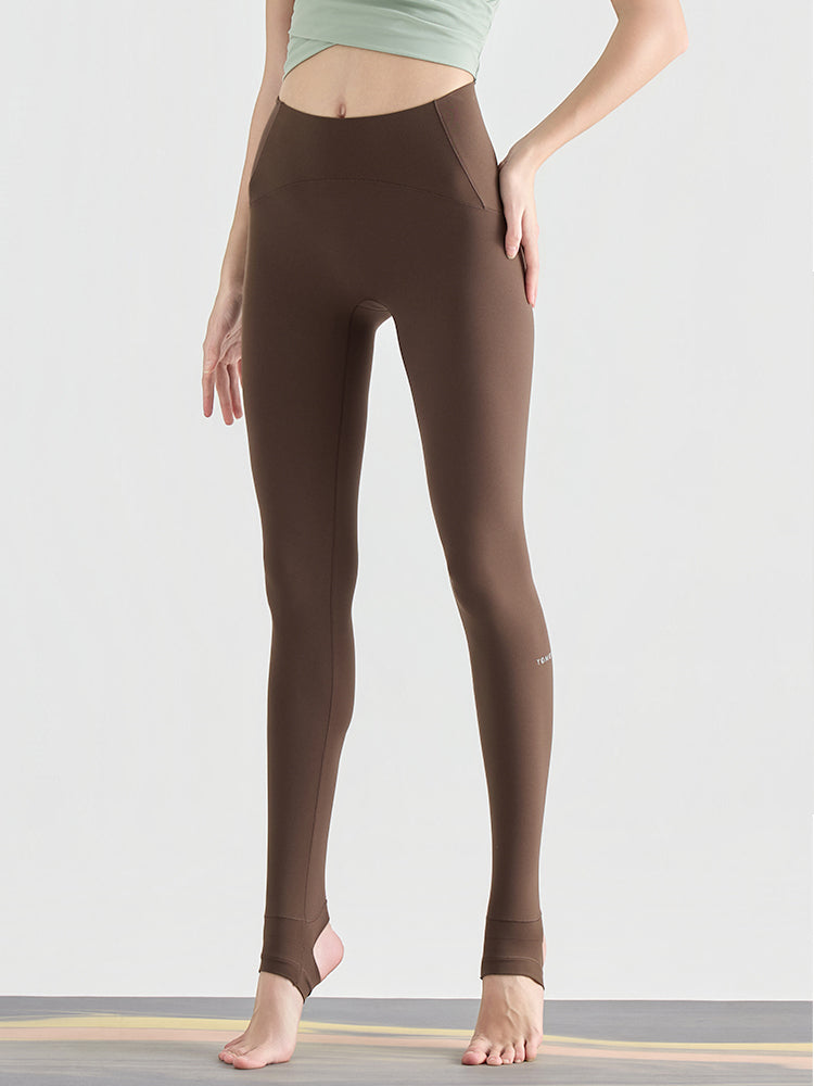 YoFlex™ Yゾーンフリー ローライズ 美脚 美尻トレンカレギンス