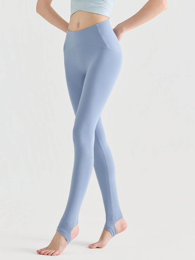 YoFlex™ Yゾーンフリー ローライズ 美脚 美尻トレンカレギンス