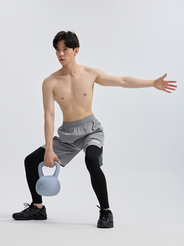 Yomoment メンズ アクティブムーヴ ショートパンツ 軽量 吸汗速乾 快適 動きやすい