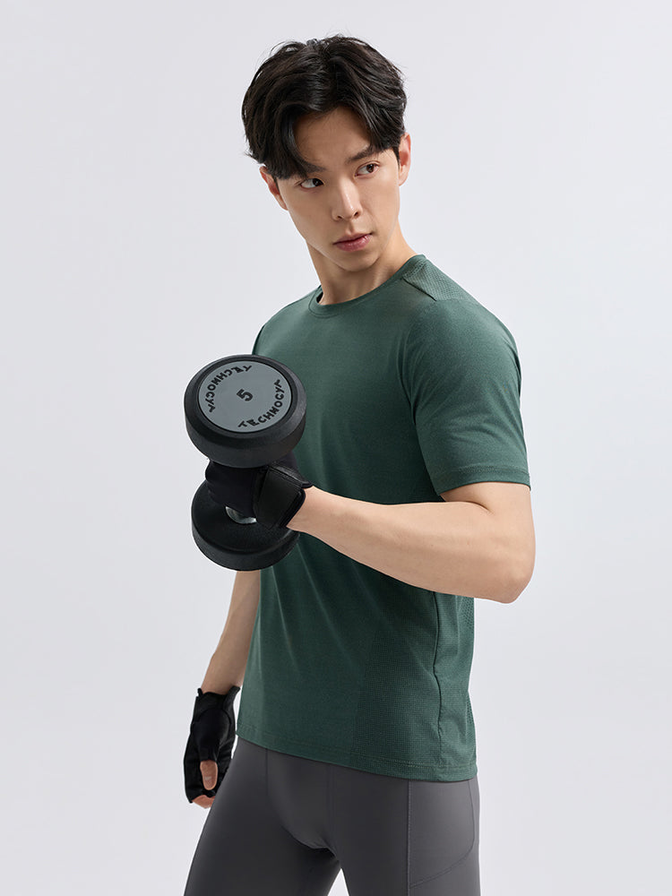 Yomoment メンズ 半袖Tシャツ 無地 シンプル カジュアル スポーツTシャツ 着回しやすい 男性用