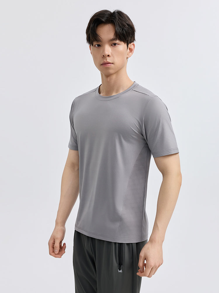 Yomoment メンズ 半袖Tシャツ 無地 シンプル カジュアル スポーツTシャツ 着回しやすい 男性用