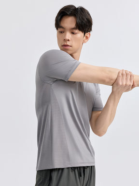Yomoment メンズ 半袖Tシャツ 無地 シンプル カジュアル スポーツTシャツ 着回しやすい 男性用