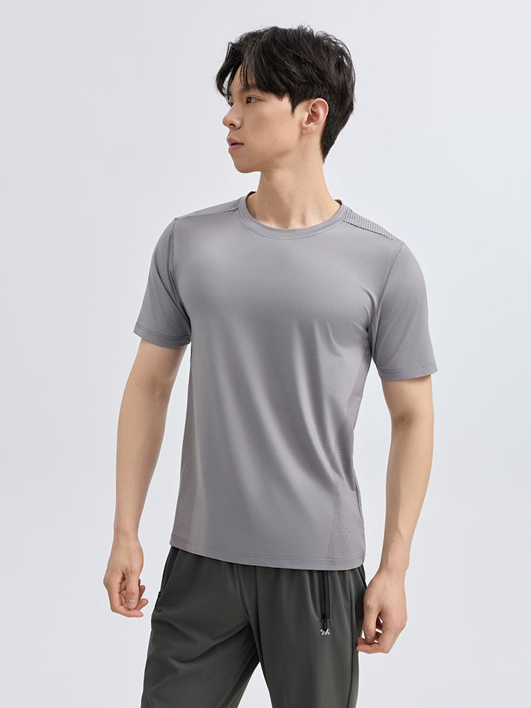Yomoment メンズ 半袖Tシャツ 無地 シンプル カジュアル スポーツTシャツ 着回しやすい 男性用