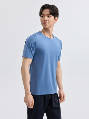 Yomoment メンズ 半袖Tシャツ 無地 シンプル カジュアル スポーツTシャツ 着回しやすい 男性用
