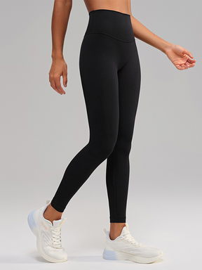 Yomoment レディース ハイウエスト LYCRA®素材 ヒップアップ ヨガレギンス 高伸縮