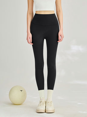 Yomoment レディース N66LYCRA®素材 シームレス ヒップアップ レギンス 伸縮性に優れ 美尻 美脚 柔らかい 快適