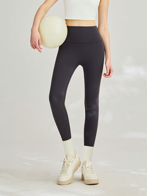 Yomoment レディース N66LYCRA®素材 シームレス ヒップアップ レギンス 伸縮性に優れ 美尻 美脚 柔らかい 快適