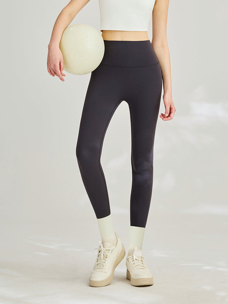 Yomoment レディース N66LYCRA®素材 シームレス ヒップアップ レギンス 伸縮性に優れ 美尻 美脚 柔らかい 快適