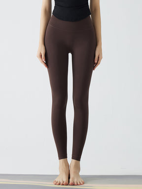Yomoment レディース N66LYCRA®素材 シームレス ヒップアップ レギンス 伸縮性に優れ 美尻 美脚 柔らかい 快適