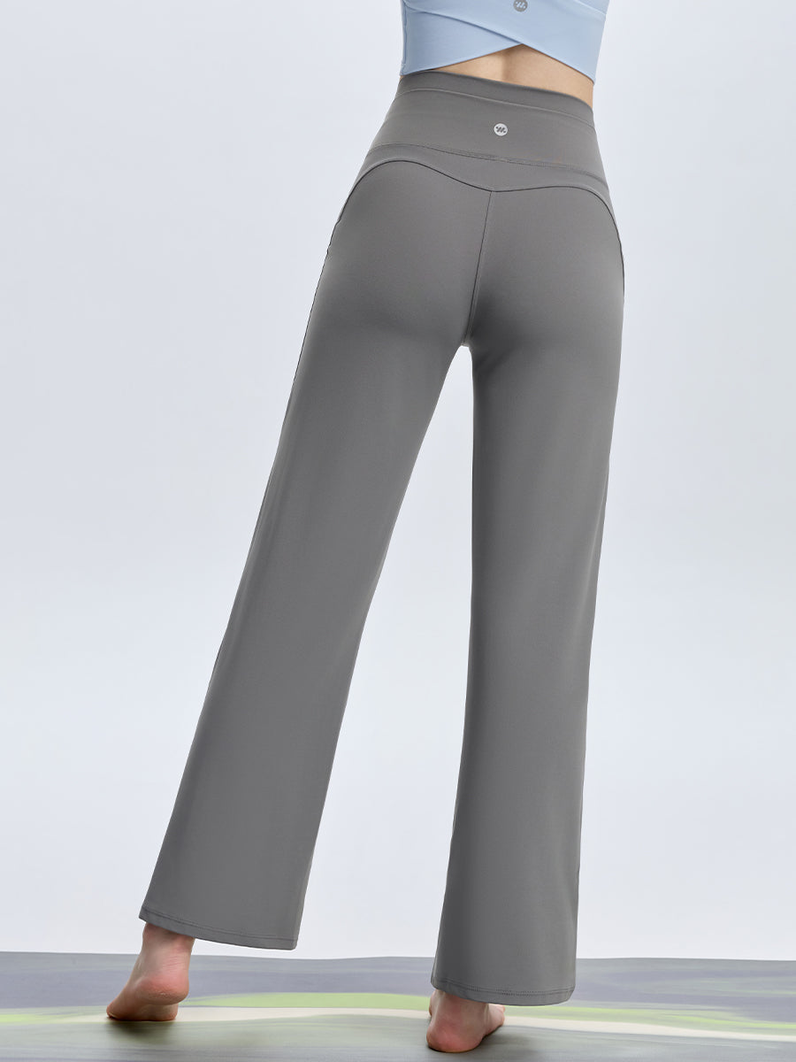 2WAYウエスト ワイドヨガパンツ
