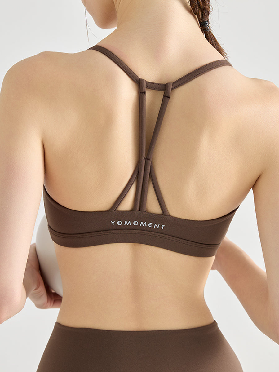 YoFlex™ 美背 吸湿速乾 脇すっきり ヨガブラトップ