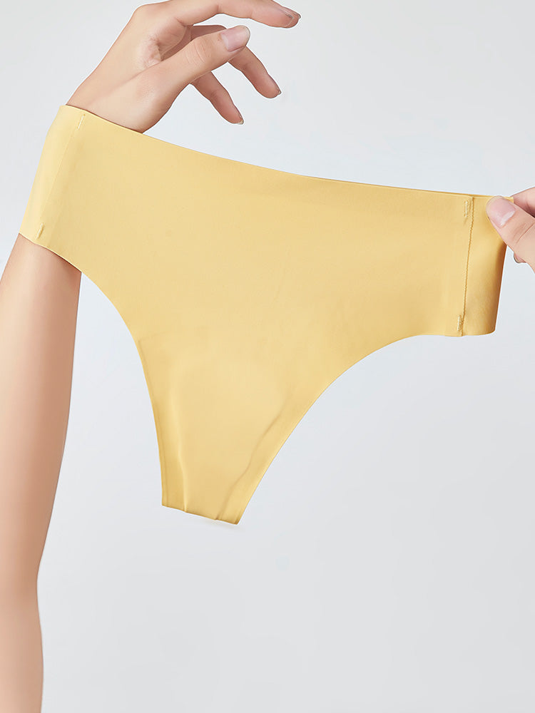 Yomoment Tバック ヨガ用 シームレスショーツ 抗菌加工 クロッチパッド付き 響きにくい
