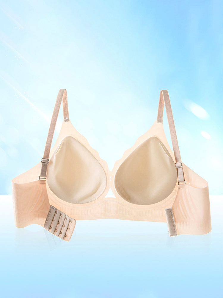 Yomoment 冷感 超薄 ノンワイヤー ブラジャー レディース シームレス 快適インナー 超軽量