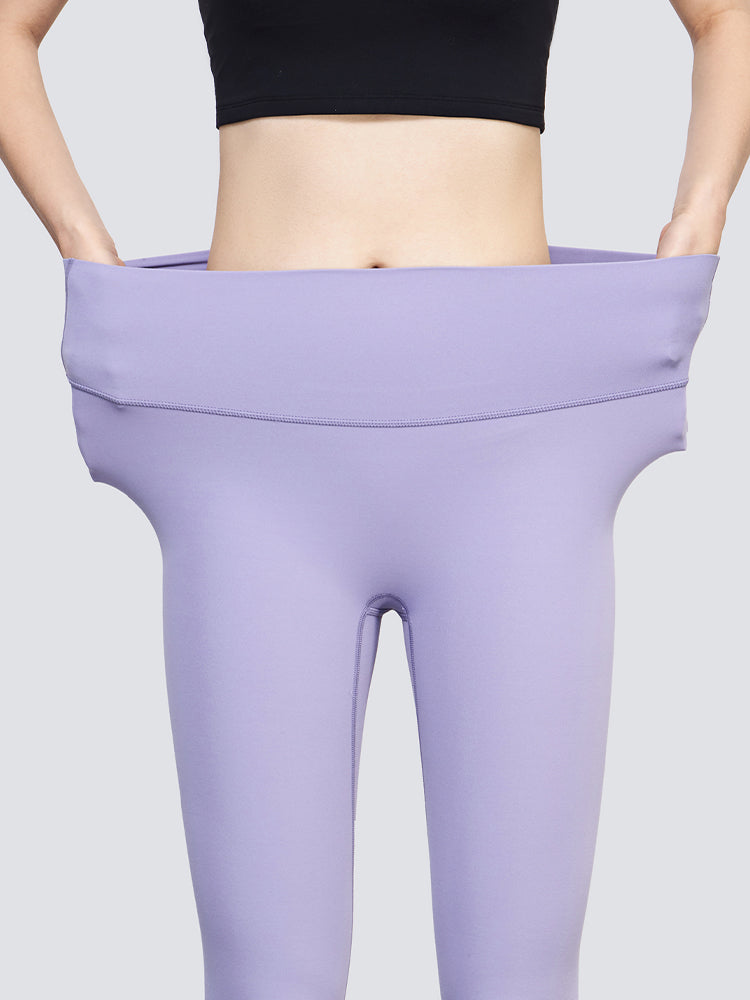 「新色入荷」70KGまで対応 LYCRA®素材 フリーサイズレギンス