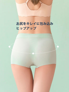 シームレスボクサーパンツ レディース ペチコートパンツ 軽量  下着